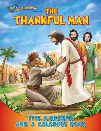 Cover image for Coloring Book: Color and Grow Presents the Thankful Man