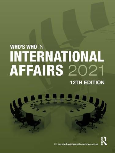 Cover image for Who's Who in International Affairs 2021