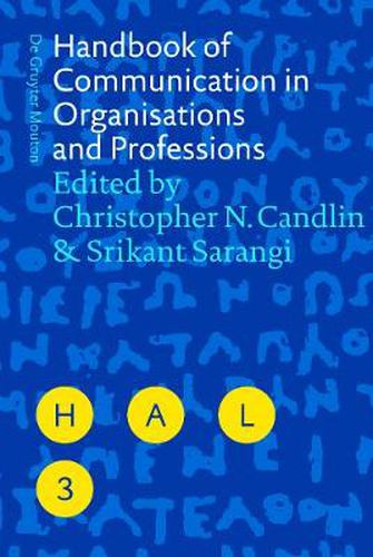 Cover image for Handbook of Communication in Organisations and Professions