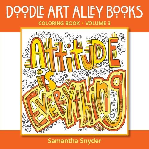 Cover image for Attitude Is Everything: Coloring Book