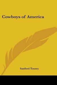 Cover image for Cowboys of America