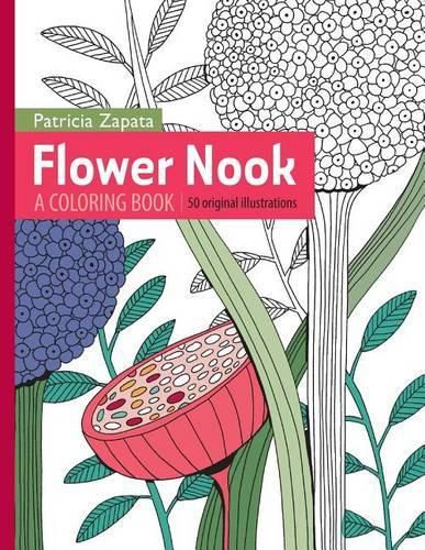 Cover image for Flower Nook: A Coloring Book