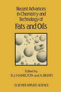 Cover image for Recent Advances in Chemistry and Technology of Fats and Oils