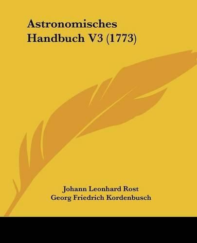 Astronomisches Handbuch V3 (1773)