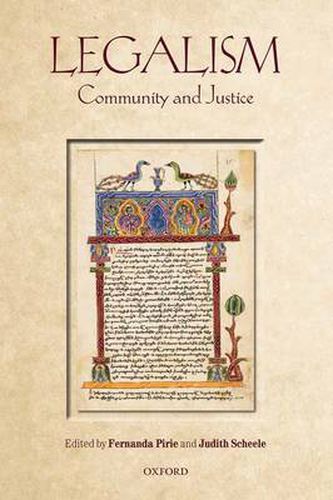 Cover image for Legalism: Community and Justice