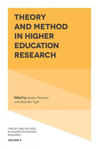 Cover image for Theory and Method in Higher Education Research