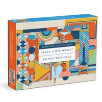Cover image for Frank Lloyd Wright Imperial Hotel 250 Piece Wood Puzzle