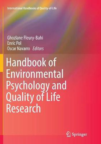 Cover image for Handbook of Environmental Psychology and Quality of Life Research