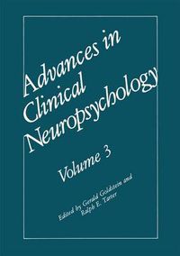 Cover image for Advances in Clinical Neuropsychology: Volume 3