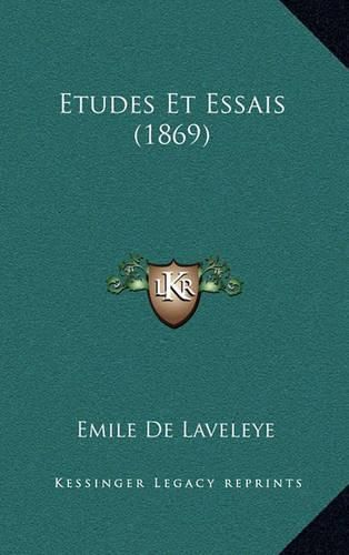 Etudes Et Essais (1869)