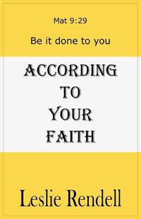 Cover image for According To Your Faith