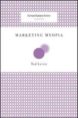 Cover image for Marketing Myopia