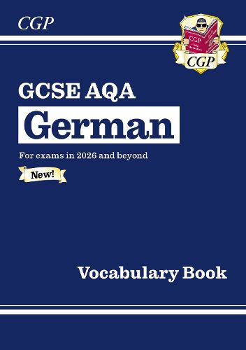Cover image for New GCSE German AQA Vocabulary Book (for exams from 2026)