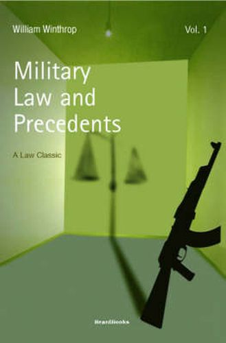 Cover image for Military Law and Precedents