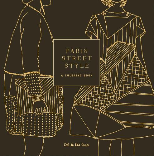 Cover image for Paris Street Style: A Coloring Book