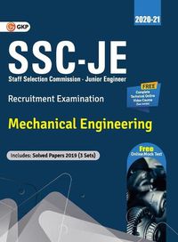 Cover image for Ssc Je 2020: Mechanical Engineering