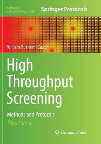 Cover image for High Throughput Screening: Methods and Protocols