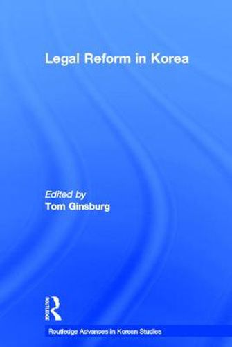 Cover image for Legal Reform in Korea