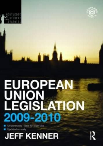 Cover image for European Union Legislation 2009-2010