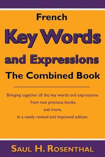 Cover image for French Key Words and Expressions