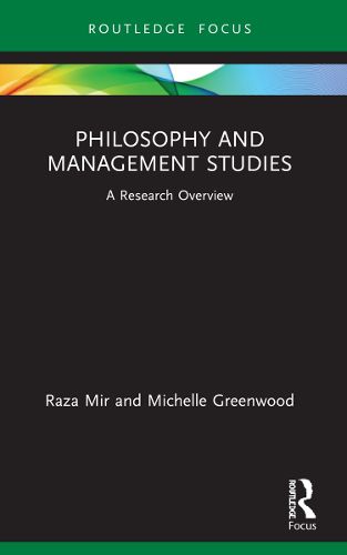 Cover image for Philosophy and Management Studies