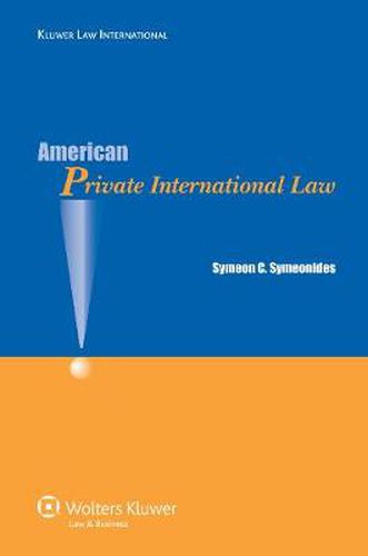 Cover image for American Private International Law