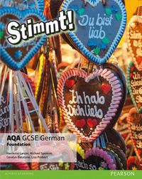 Cover image for Stimmt! AQA GCSE German Foundation Student Book