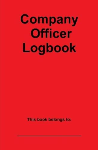 Cover image for Company Officer Logbook