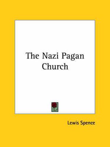 Cover image for The Nazi Pagan Church