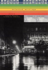 Cover image for Walter Benjamin: Selected Writings: 1913-1926