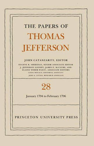 Cover image for The Papers of Thomas Jefferson