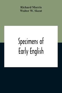 Cover image for Specimens Of Early English