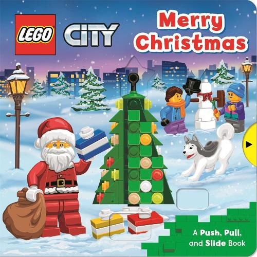 Cover image for LEGO (R) City. Merry Christmas: A Push, Pull and Slide Book