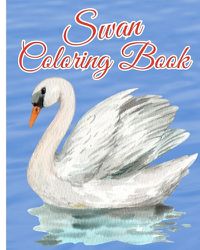 Cover image for Swan Coloring Book