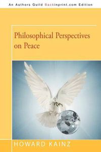 Cover image for Philosophical Perspectives on Peace