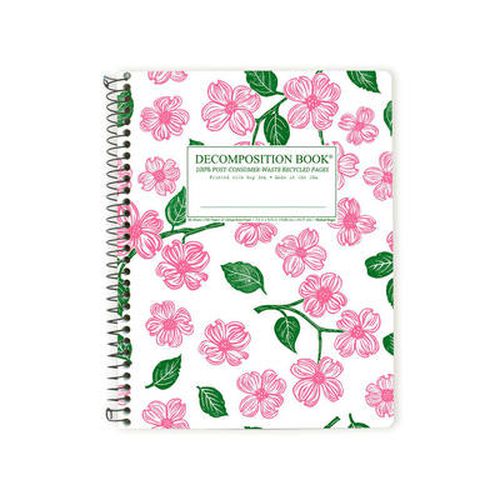 Cover image for Decomposition Notebook Large Ruled Dogwood