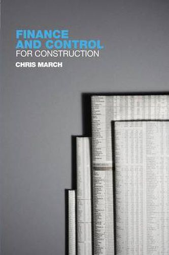 Cover image for Finance and Control for Construction