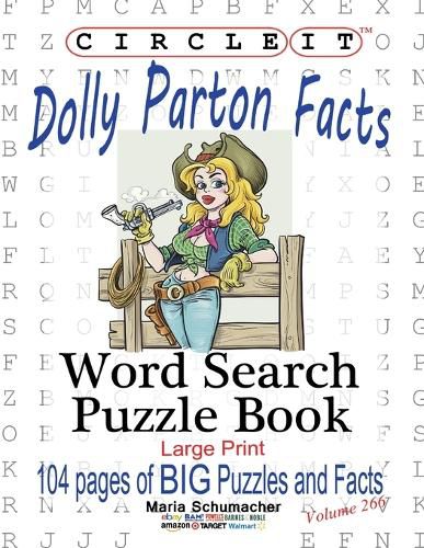 Circle It, Dolly Parton Facts, Word Search, Puzzle Book