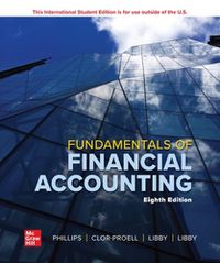 Cover image for Fundamentals of Financial Accounting ISE