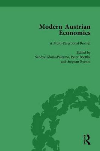 Modern Austrian Economics Vol 1
