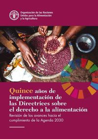 Cover image for Fifteen Years Implementing the Right to Food Guidelines (Spanish Edition): Reviewing Progress to Achieve the 2030 Agenda