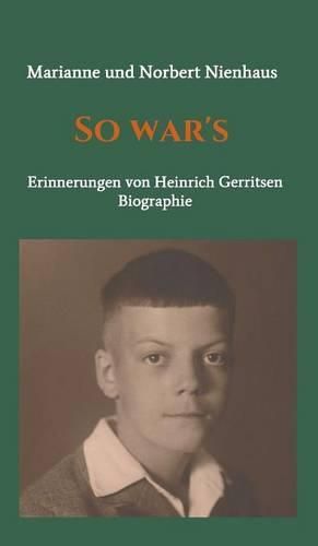 Cover image for So war's