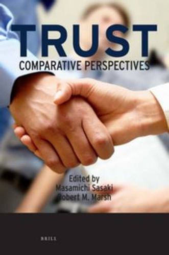 Cover image for Trust: Comparative Perspectives