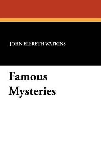 Cover image for Famous Mysteries