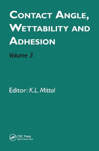 Cover image for Contact Angle, Wettability and Adhesion, Volume 3