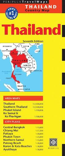 Cover image for Thailand Travel Map Seventh Edition