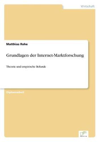 Cover image for Grundlagen der Internet-Marktforschung: Theorie und empirische Befunde