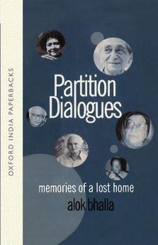 Cover image for Partition Dialogues: Memories of a Lost Home