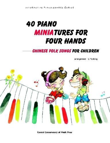 Cover image for 40 PIANO MINIATURES FOR FOUR HANDS