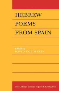 Cover image for Hebrew Poems from Spain